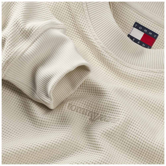 Tommy Hilfiger Ανδρικό φούτερ Relax Waffle Script Crew